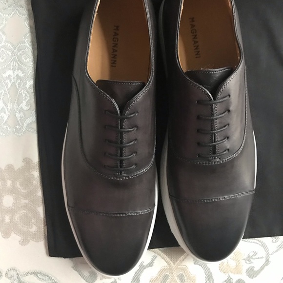 Magnanni shoes size 9.5M color Gray and white - Picture 8 of 10